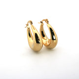 Orecchini oval bob