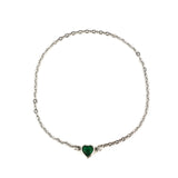 Ciondolo mini cuor argento