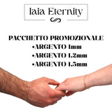 PROMO COPPIA ARGENTO 925%