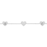 Bracciale trio cuori