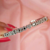 Bracciale tennis rigido