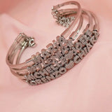 Bracciale tennis rigido