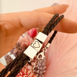Bracciale dadini caucciù