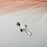 PENDENTE CROCE ARGENTO 925%