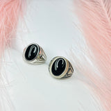 Anello black ovale